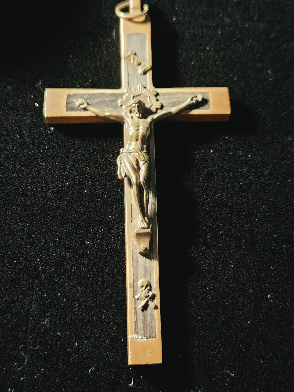 Antique German Pectoral Crucifix